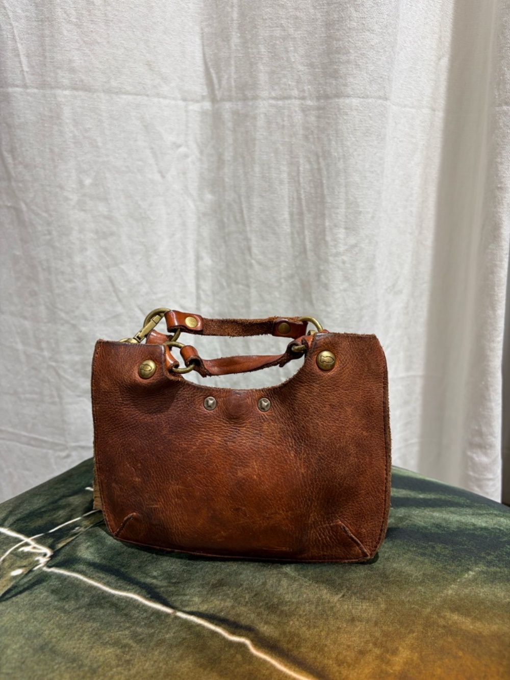 Campomaggi Leather Crossbody in Brown (Vintage)